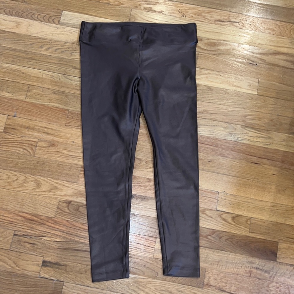 Brown Koral lustrous legging